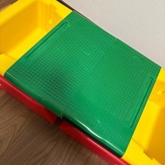 レトロ　希少品　廃盤品　ジャンク品　レゴ　プレイテーブル　ブロックの画像