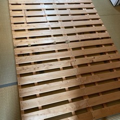 【お取引中】ダブルサイズ/すのこベッド