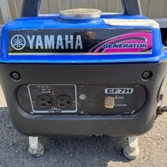 YAMAHA 710W 発電機 EF7H 60Hz ポータブル非...