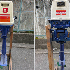 〈値段交渉可〉スズキ　DT8小型船舶用船外機（中古品）の画像
