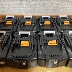 マキタ使用不可バッテリー×8
