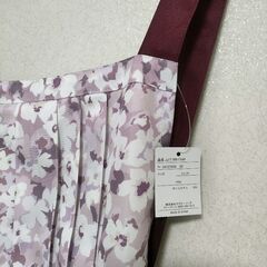 【新品未使用】AfternoonTea　大花柄エプロンの画像