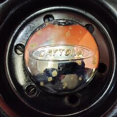 DAYTONA デイトナ 社外ホイール スチールホイール 17インチ 4本 6.5J6HPCD139.7約+40 ハイエース等 　(VHC469)の画像