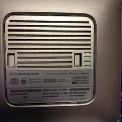 Wi-Fiルーター「WSR-2533DHP」の画像