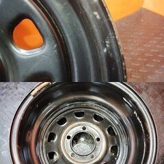 DAYTONA デイトナ 社外ホイール スチールホイール 15インチ 4本 7J5HPCD114.3約+15 チェロキー TJラングラー等　(VHQ074)の画像