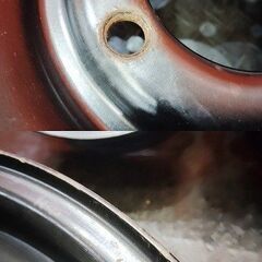 DAYTONA デイトナ 社外ホイール スチールホイール 15インチ 4本 7J5HPCD114.3約+15 チェロキー TJラングラー等　(VHQ074)の画像