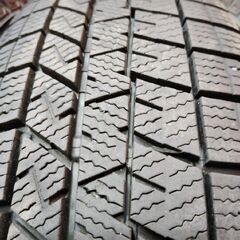 DUNLOP WINTER MAXX WM03 155/65R14 14インチ スタッドレス 4本 20～21年製 バリ溝 ミライース フレアワゴン モコ等　(KTF253)の画像