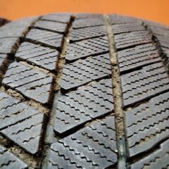 【BS BLIZZAK VRX3 195/65R16】スタッドレス【Weds RAVRION 16インチ 6J4HPCD100+42】21年製 バリ溝 ライズ ロッキー等　(KTL400) の画像