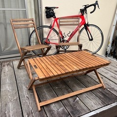 アウトドア　ダイニングセット