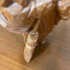 一位一刀彫　高砂人形の画像