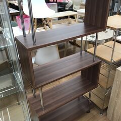 ★ジモティ割あり★  オープンラック ブラウン H156×W80...