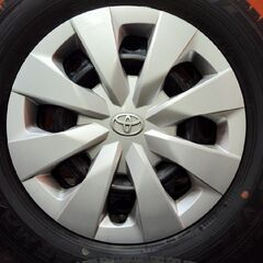 【DUNLOP WM03 195/65R15】バリ溝 スタッドレス【トヨタ カローラツーリング 純正ホイール 15インチ 6J5HPCD100】プリウス流用可　(KTO342)の画像