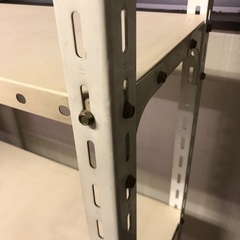 業務用 スチールラック 天地5段 キャビネット オープンシェルフ 収納棚 物品棚 事務所 倉庫 工場 約横 78cm x 縦181cm x 奥行30cmの画像