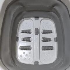 足湯バケツ　折りたたみ式