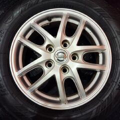 【YOKOHAMA iG60 195/65R15】スタッドレス【NISSAN 日産 セレナ 15インチ 5.5J5HPCD114.3+45】4本 　(KTL399)の画像
