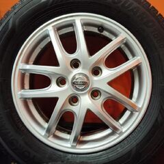 【YOKOHAMA iG60 195/65R15】スタッドレス【NISSAN 日産 セレナ 15インチ 5.5J5HPCD114.3+45】4本 　(KTL399)の画像