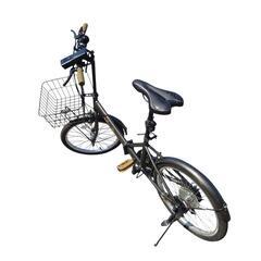 【美品】ミニベロ 折りたたみ自転車 20インチ シマノ6段変速 ...