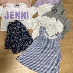女の子　130センチ　used  夏物の画像