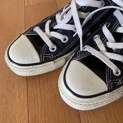 CONVERSE スニーカー　23.0cm ブラックの画像