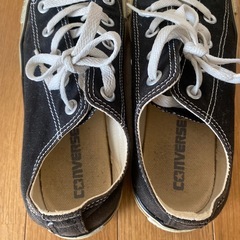 CONVERSE スニーカー　23.0cm ブラックの画像