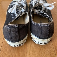 CONVERSE スニーカー　23.0cm ブラックの画像