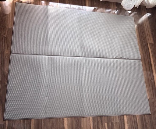 ①dfang ペット抗菌防水クッションプレイマット 140×120cm 厚さ5mm