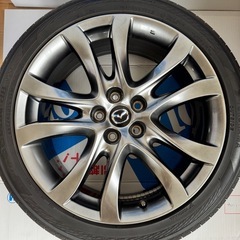 アテンザ純正ホイール /YOKOHAMA ADVAN db v552の画像