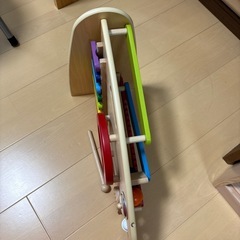 I'm toy コロコロ　楽器　木のおもちゃ　1歳　0歳　木製玩具　太鼓の画像