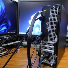 デスクトップパソコン DELL Optiplex 3050 Windows11 24H2 i5-7500 メモリ8GB M.2 SSD128GB+HDD 1TB Office 2021の画像