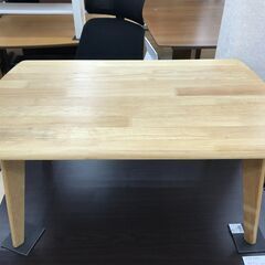 ★ジモティ割あり★  センターテーブル ナチュラル H43×W8...