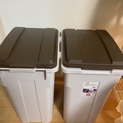 45リットルゴミ箱　二つ