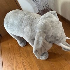 80キロまで乗れるゾウの画像