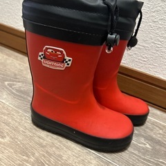 17cm 赤 カーズ  長靴の画像