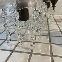 【引取日時限定】　無料　差し上げます　ダイニング照明　シャンデリア③の画像