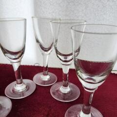 酒器　グラス　シェリーグラス　アンティーク　の画像