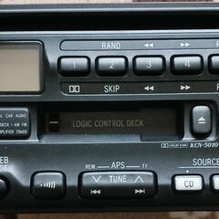 CDとカセットテープのカーステレオ(本体のみ)