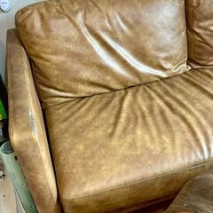 ニトリ? の３人掛け ソファの画像