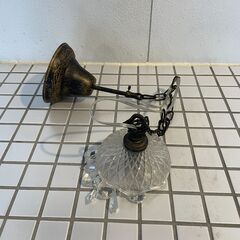 【引取日時限定】　無料　差し上げます　ダイニング照明　シャンデリア④