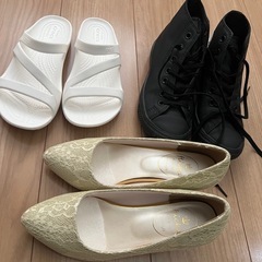 女性用の靴、サンダル