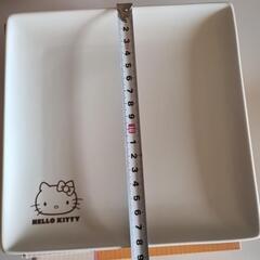 HELLO KITTY  四角いお皿　３枚セットの画像