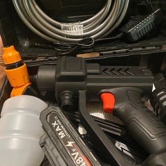 48Vコードレス高圧洗浄機 洗車 庭 屋外 屋内 床掃除の画像
