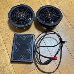【2024新登場 32V業界最強 191L/S暴風】空調作業服 ファンバッテリーセット 20000mAh