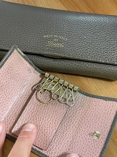 グッチ 長財布 キーケース セット ショッパー購入証明付き