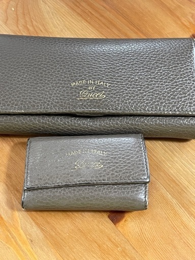 グッチ 長財布 キーケース セット ショッパー購入証明付き