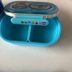 トミカ　弁当箱　カトラリーセット　水筒　三点セットの画像
