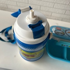 トミカ　弁当箱　カトラリーセット　水筒　三点セットの画像