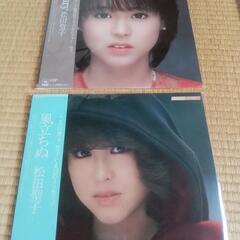 松田聖子LP5枚セット　レコード　美品　帯付き、歌詞カードありの画像