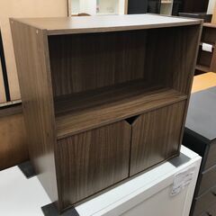 ★ジモティ割あり★  キャビネット ブラウン H60×W60×D...