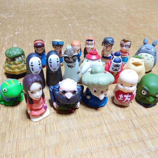 ジブリ　指人形　まとめ となりのトトロ (トナリノトトロ) 指人形 おまとめ ジブリグッズ
