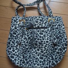 無料　あげます　豹柄　トートバッグの画像